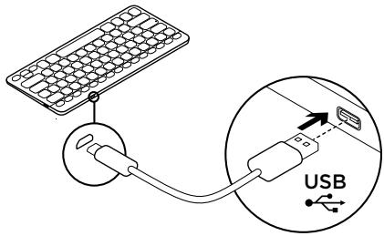 LOGITECH K811 BLUETOOTH EASY SWITCH - التخلص من البطاريات عندما ينتهي عمر المنتج - 16