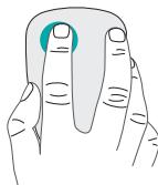 LOGITECH T631 - Klicka (ett finger) - 1