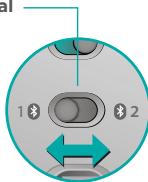 LOGITECH T631 - Bluetooth-Kanal wahlen - 1