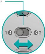 LOGITECH T631 - Valitse Bluetoothkanava - 1