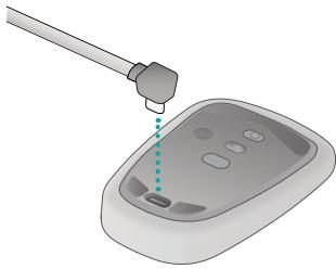 LOGITECH T631 - Charge de la batterie - 1