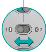 LOGITECH T631 - Vaelg Bluetooth-kanal - 1
