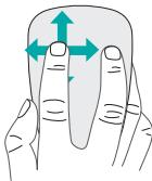 LOGITECH T631 - Clicking (one finger) - 3