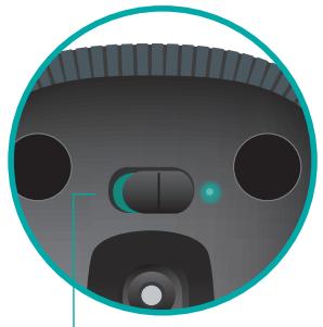 LOGITECH T650 - Virran kytkeminen hiireen - 2