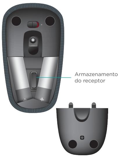 LOGITECH T650 - Substituir pilhas - 1