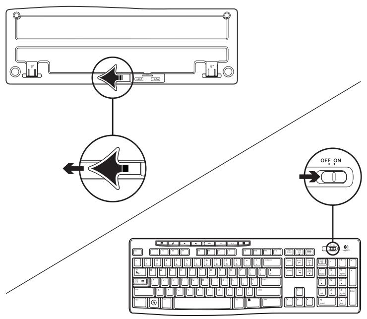 LOGITECH WIRELESS KEYBOARD K360 - 5