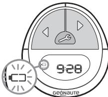 GEONAUTE ONSTEP 100 - Info relative à la batterie - 1