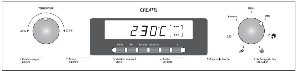 ROSIERES CREATIS FE 6084 - COMMENT FAIRE UNE CUISSON IMMEDIATE? - 1