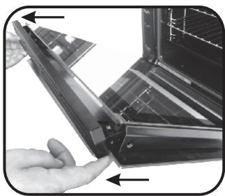 ROSIERES RFZ6970IN - RETRAIT ET NETTOYAGE DES VITRES - 7