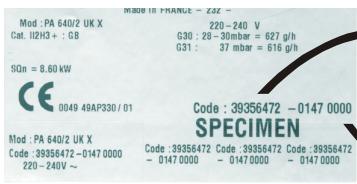 ROSIERES RGV64SFPN - RECOMMANDATIONS - 1