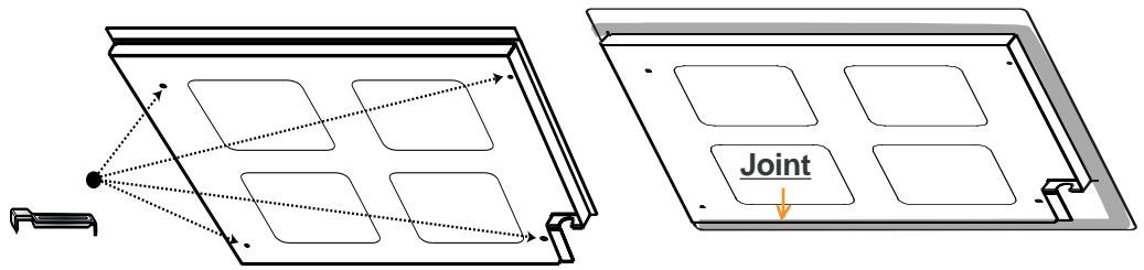 ROSIERES RGV64SFPN - INSTALLATION : "ENCASTREMENT" - 3