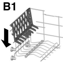 ROSIERES RLF 99 - Utilisation du panier supérieur - 4