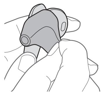 SAMSUNG LEVEL U BLUETOOTH HEADSET - Wearing the headset - 3
