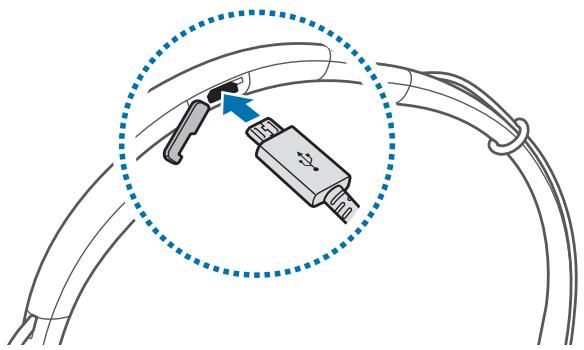 SAMSUNG LEVEL U BLUETOOTH HEADSET - Charging the battery - 3