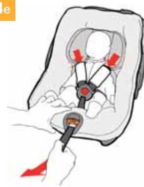 JANE STRATA - Einsetzen des Kindes in den Autositz - 5