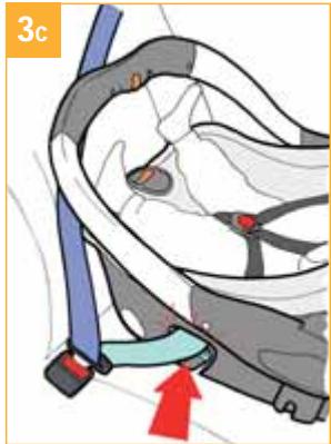 JANE STRATA - Installazione del seggiolino in automobile - 3