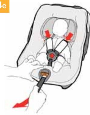 JANE STRATA - Putting the baby into the safety seat. - 5