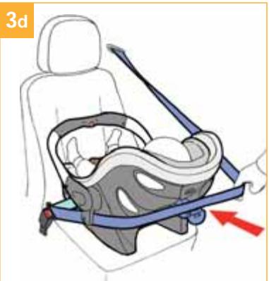 JANE STRATA - Instalación de la silla en el automóvil - 4