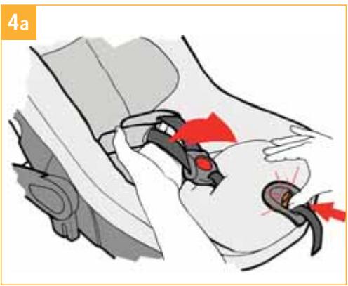 JANE STRATA - Putting the baby into the safety seat. - 1