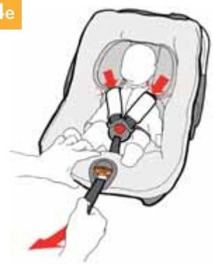 JANE STRATA - Posizionamento del bambino nel seggiolino di sicurezza. - 5