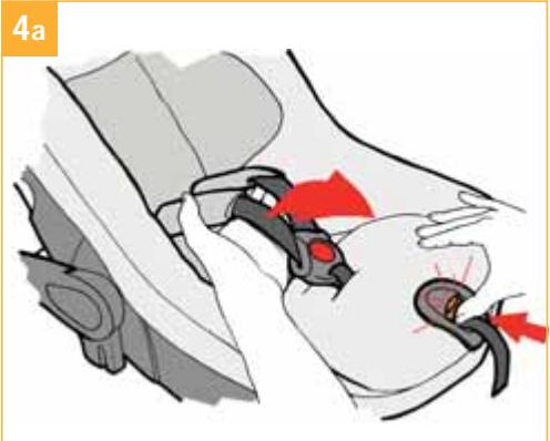 JANE STRATA - Installation du bébé dans le siège auto. - 1