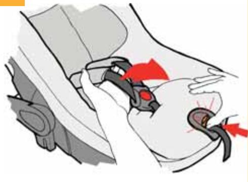 JANE STRATA - Colocação do bebé na cadeira de segurarça - 2