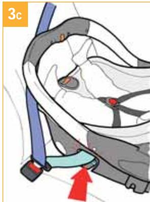 JANE STRATA - Instalación de la silla en el automóvil - 3