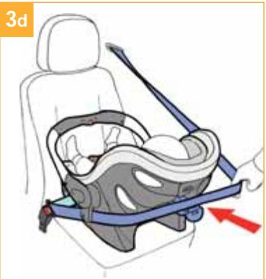 JANE STRATA - Installazione del seggiolino in automobile - 4