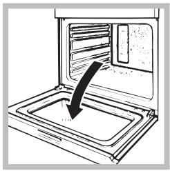 SCHOLTES FN 36 XA - Cleaning the oven door - 1