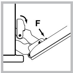 SCHOLTES FN 36 XA - Cleaning the oven door - 2