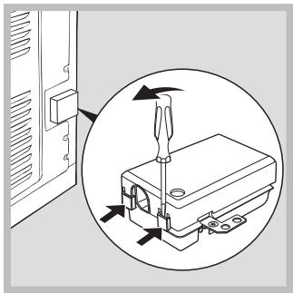 SCHOLTES FN 36 XA - Fitting the power supply cable - 1
