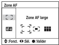 SONY ALPHA 100 - Zone AF - 1