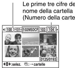 SONY ALPHA 100 - Nel modo dell'indice (Browser di file) - 1