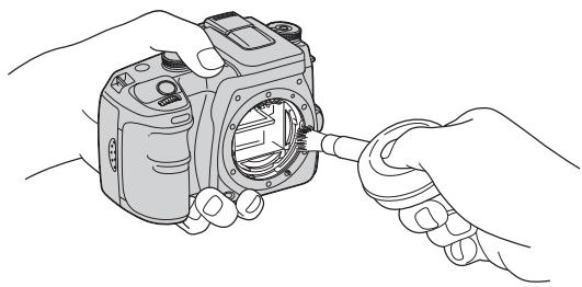 SONY ALPHA 100 - Nettoyer CCD - 1