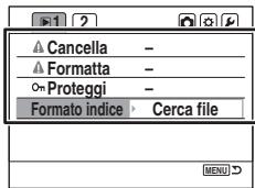 SONY ALPHA 100 - Uso delle voci sul menu - 4