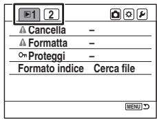 SONY ALPHA 100 - Uso delle voci sul menu - 3