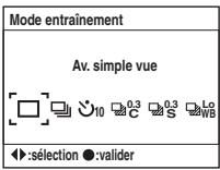 SONY ALPHA 100 - Sélectionnez le mode désiré avec «/» du pavé de commande. - 1