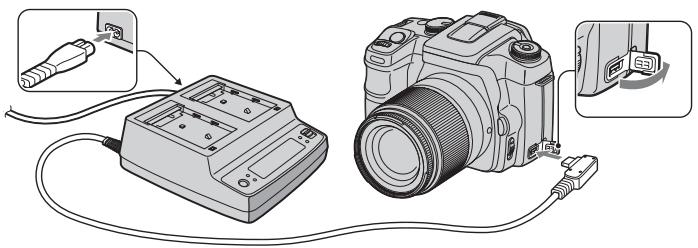 SONY ALPHA 100 - Adaptateur secteur/chargeur AC-VQ900AM - 1