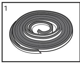 SCHOLTES TIX 644 BE - Installation der Sicherungsscheibe - 1