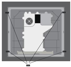 SCHOLTES TIX 644 BE - Installatie van de veiligheid afstandsring - 11