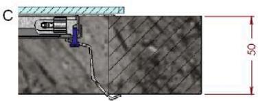 SCHOLTES TIX 644 BE - Installatie van de veiligheid afstandsring - 15