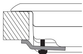 SCHOLTES TV755PGH G31 - Schema voor de bevestiging van de haken - 2