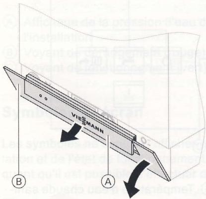 VIESSMANN VITODENS - Ouvrir la régulation - 1