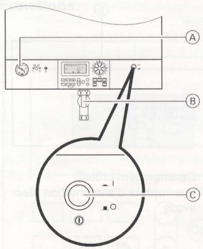 VIESSMANN VITODENS - Enclencher l'installation de chauffage - 1