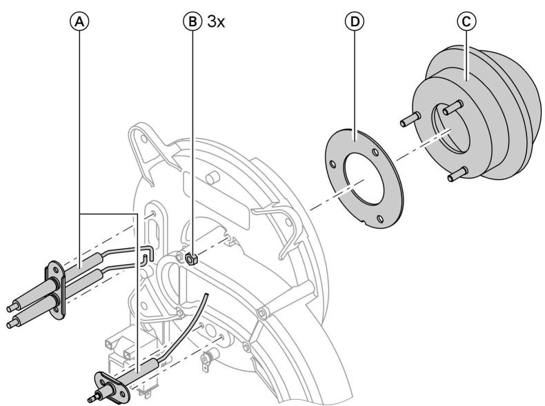 VIESSMANN VITODENS 333 - Contrôler la grille de brûleur - 1