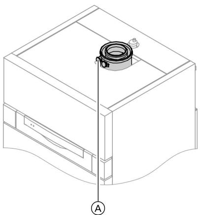 VIESSMANN VITODENS 333 - Contrôler l'étanchéité de la ventouse (mesure entre les deux tubes) - 1