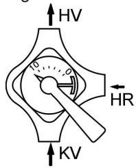 VIESSMANN VITODENS 333 - Modifier la position de l'inverseur de sens de rotation : - 2