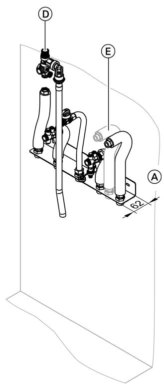 VIESSMANN VITODENS 333-F - Travaux préparatoires à l'installation dans le gros oeuvre avec l'ensemble de raccordement Réf. 7266 345 - 2