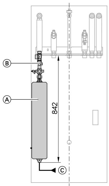 VIESSMANN VITODENS 333-F - Vase d'expansion eau chaude sanitaire avec ensemble de raccordement - 1