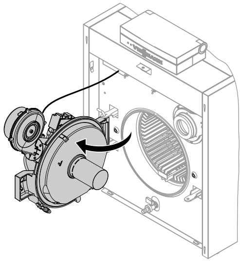 VIESSMANN VITOLADENS & VITOLA - Ouvrir la porte de chaudière - 2